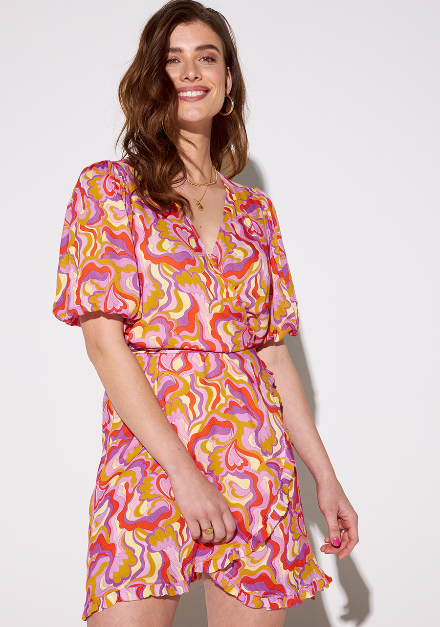 Harper & Yve Korte jurk Romee SS23J913 Multi