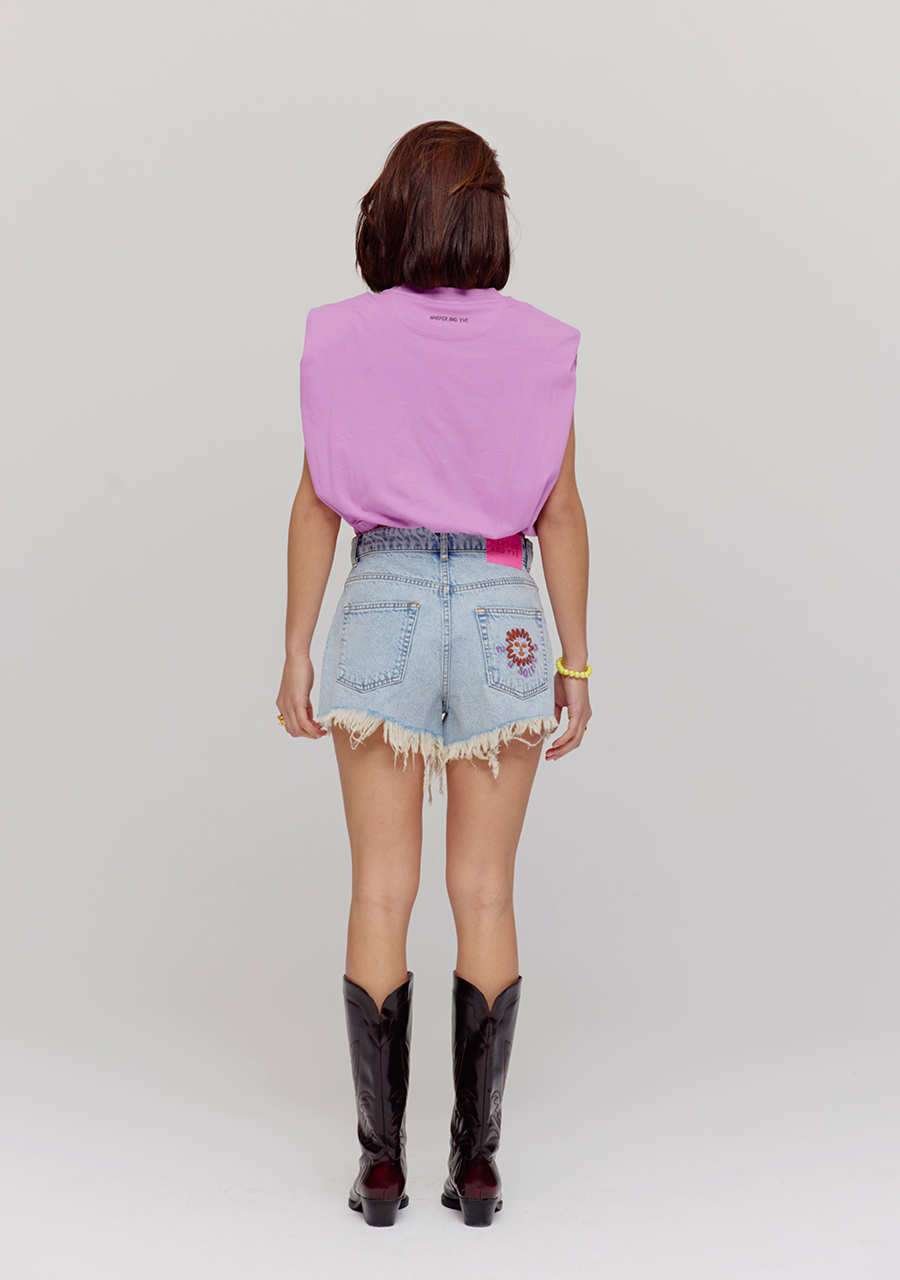 Harper & Yve Short Yve HS25R103 Licht blauw Harper & Yve Short Yve HS25R103 Licht blauw