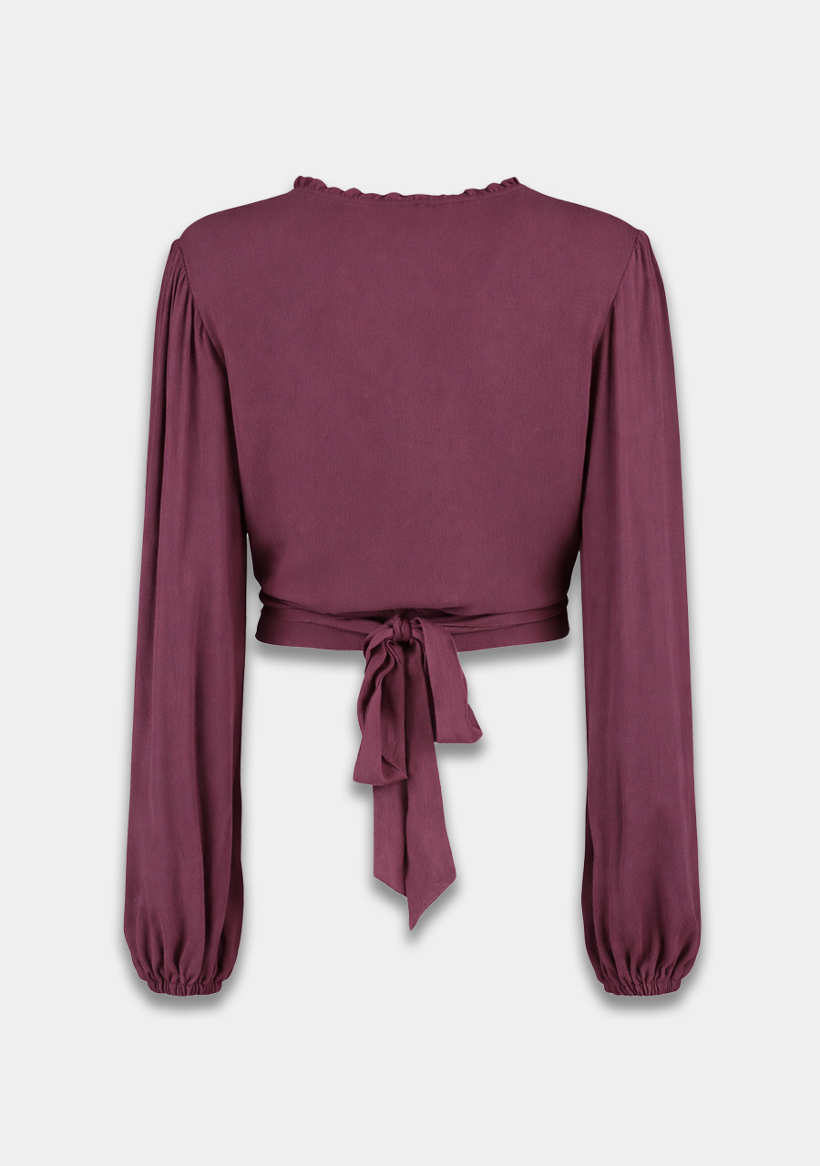 Harper & Yve Blouse Flora HS6P610 Paars
