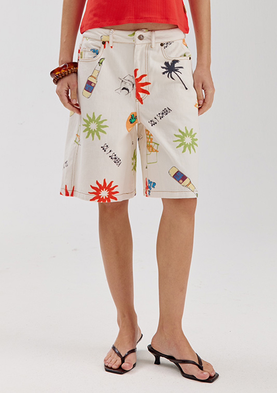 Harper & Yve Short Fayra HS6C107 Ecru