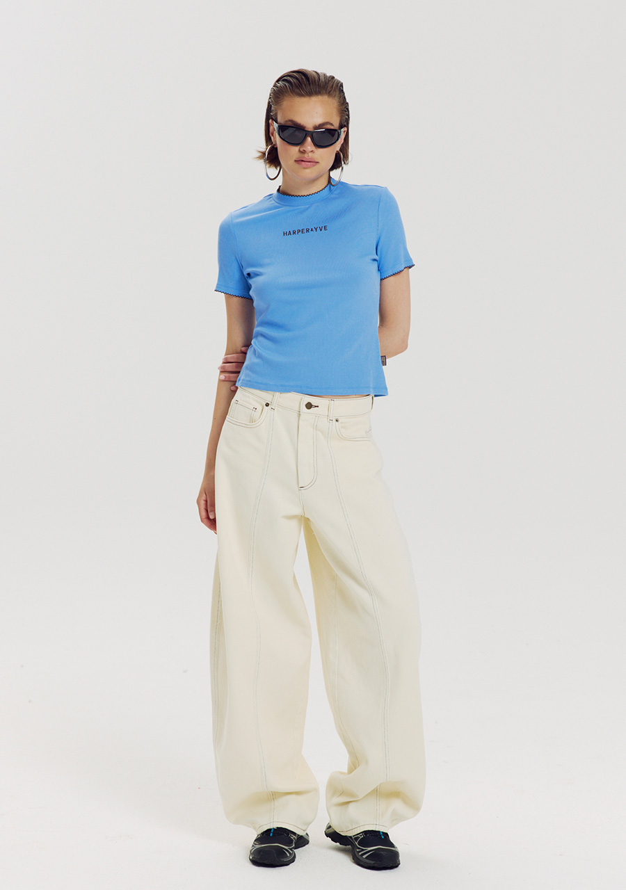 Harper & Yve Top Cammy AW6P400 Licht blauw