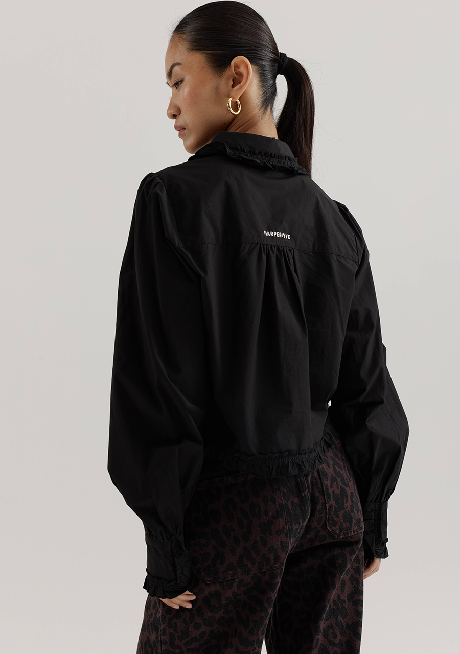 Harper & Yve Blouse Ellie AW25P603 Zwart