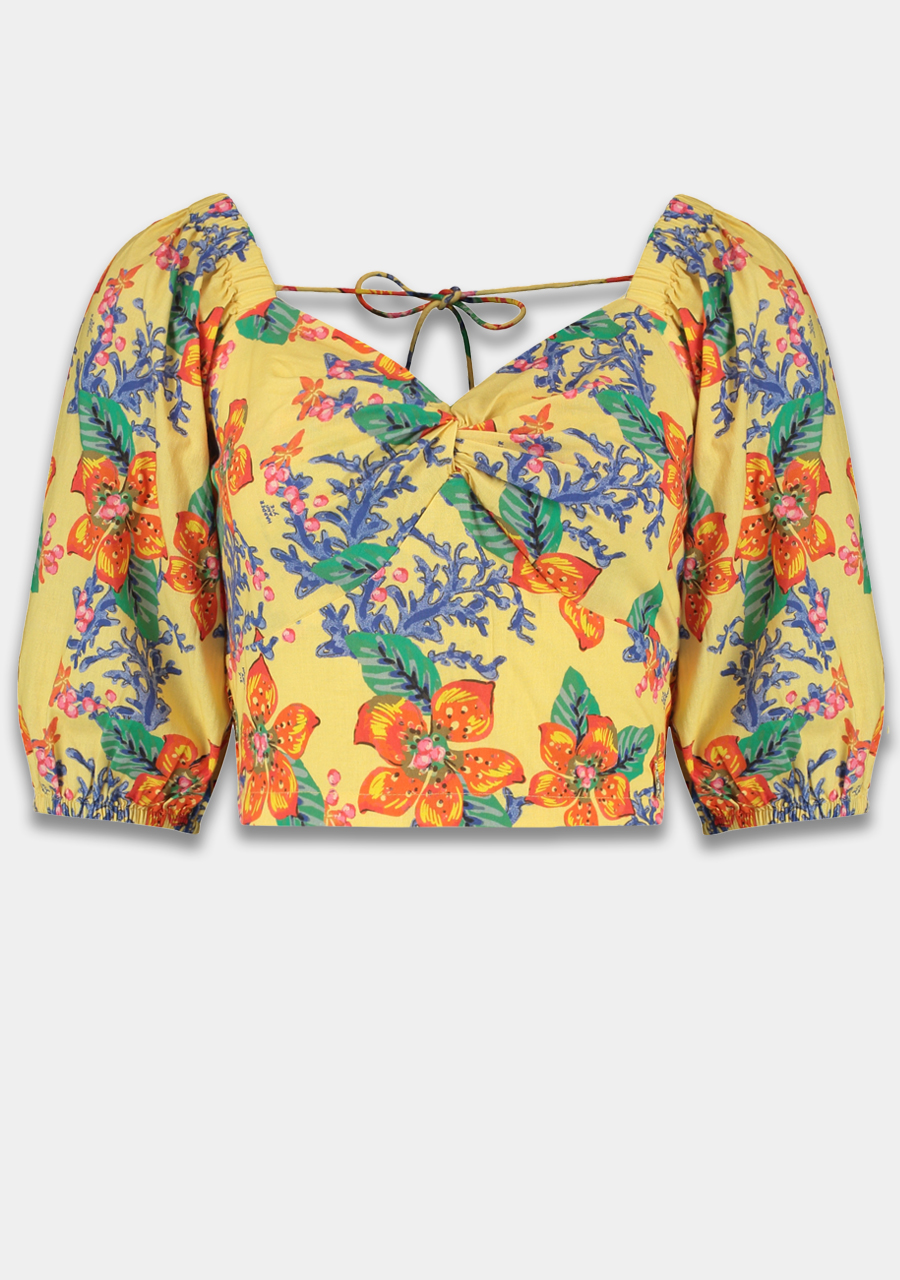 Harper & Yve Top Stacey HS25C402 Geel