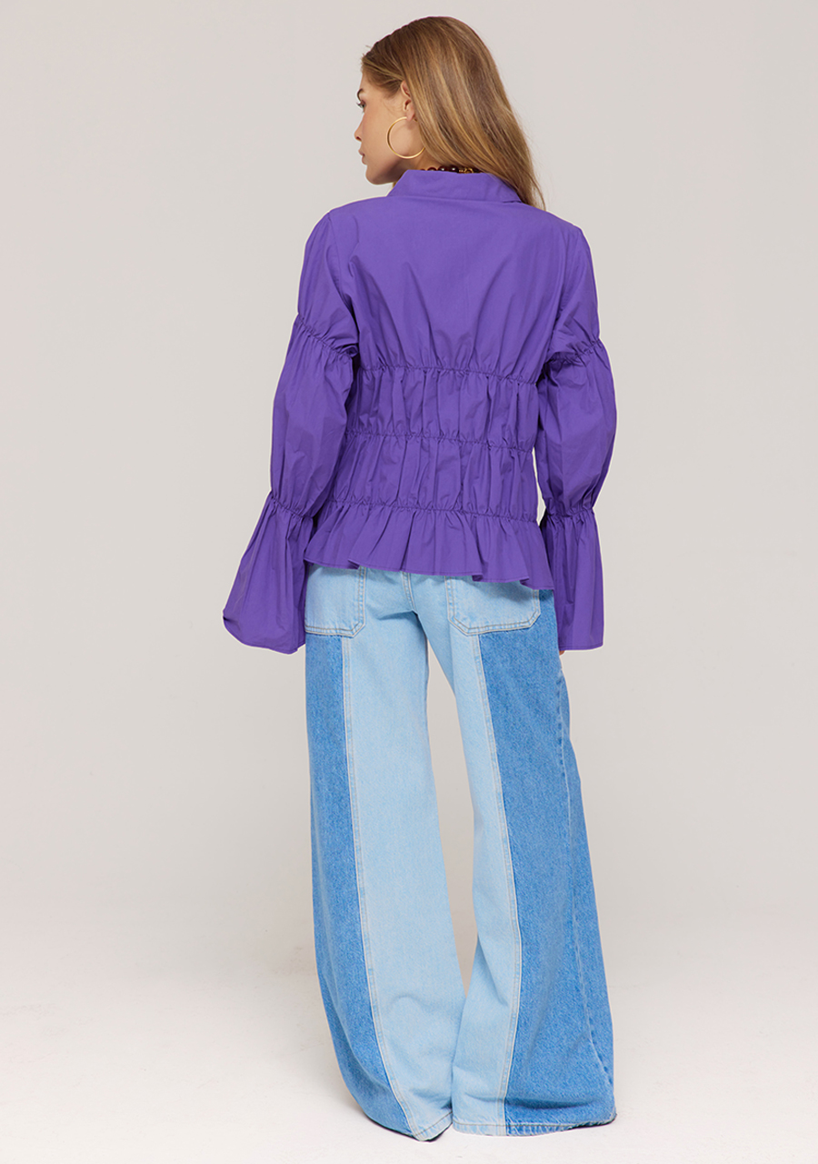 Harper & Yve Blouse Senna AW25P616 Paars Harper & Yve Blouse Senna AW25P616 Paars