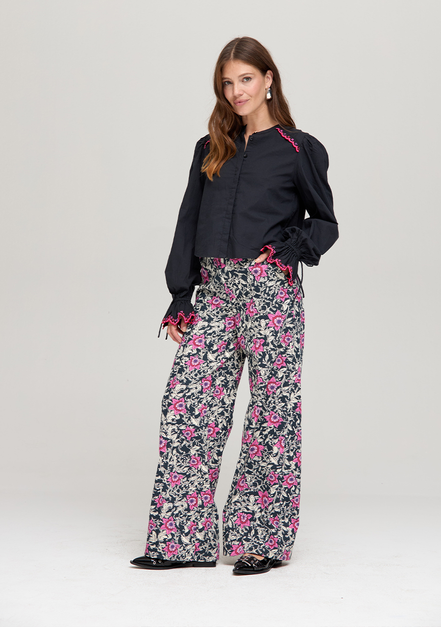 Harper & Yve Blouse Lily DW24C600 Zwart