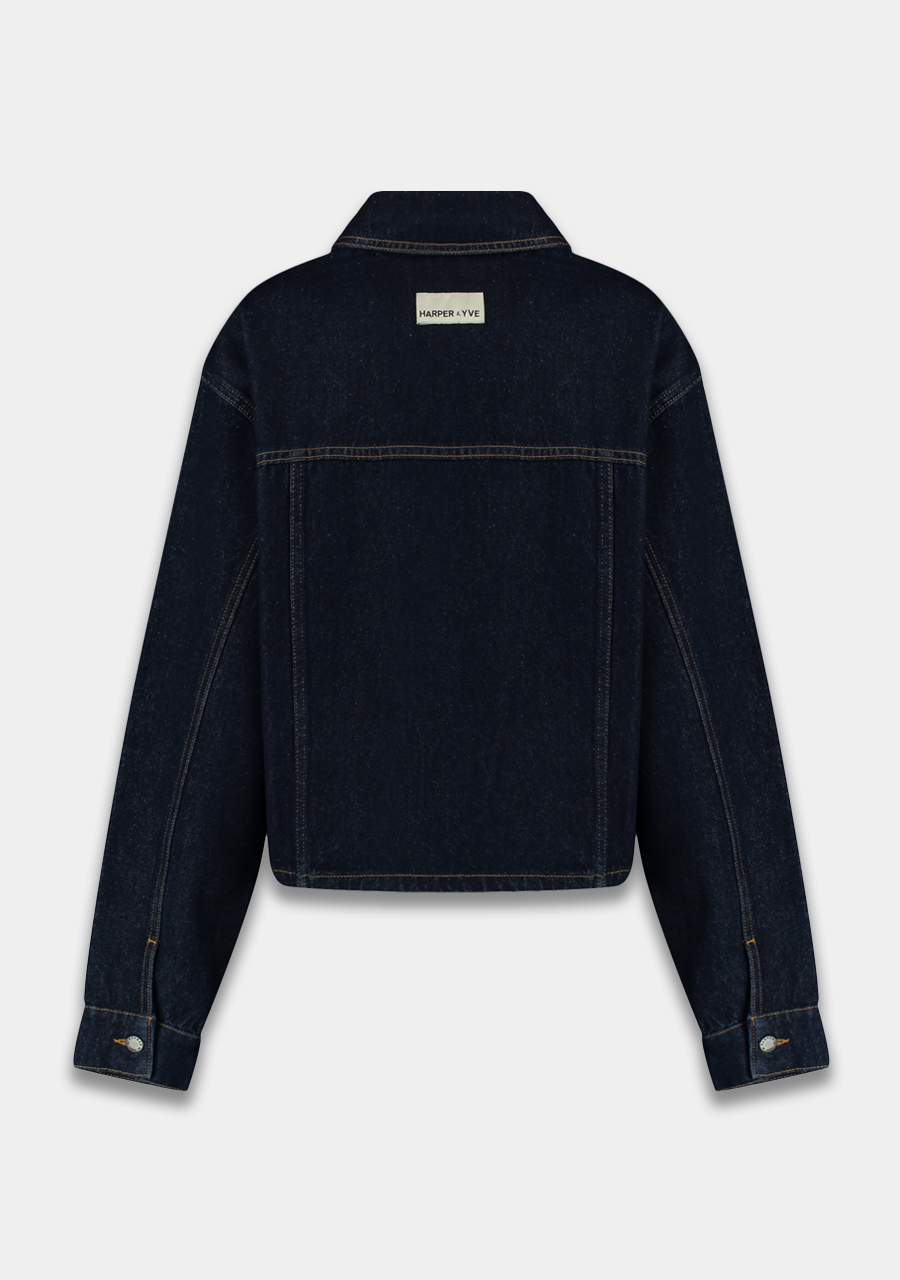 Harper & Yve Jacket Wally AW25R201 Donker blauw