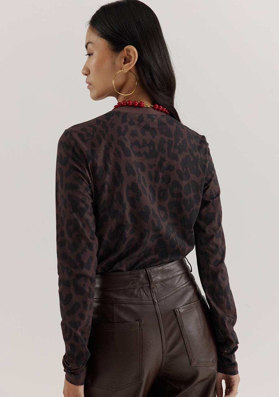 Harper & Yve Shirt Lolita AW25P501 Donker bruin