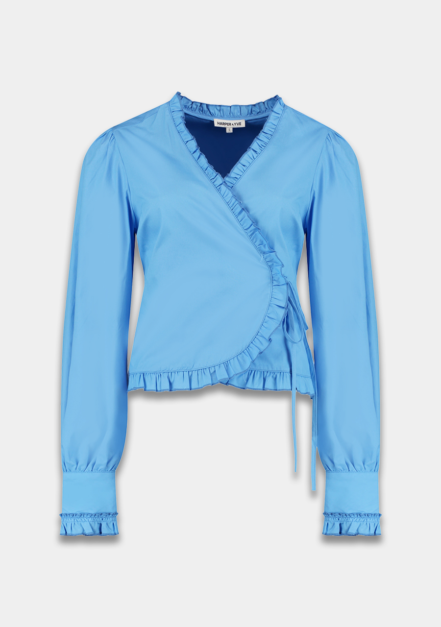 Harper & Yve Blouse Coby SS6P606 Blauw