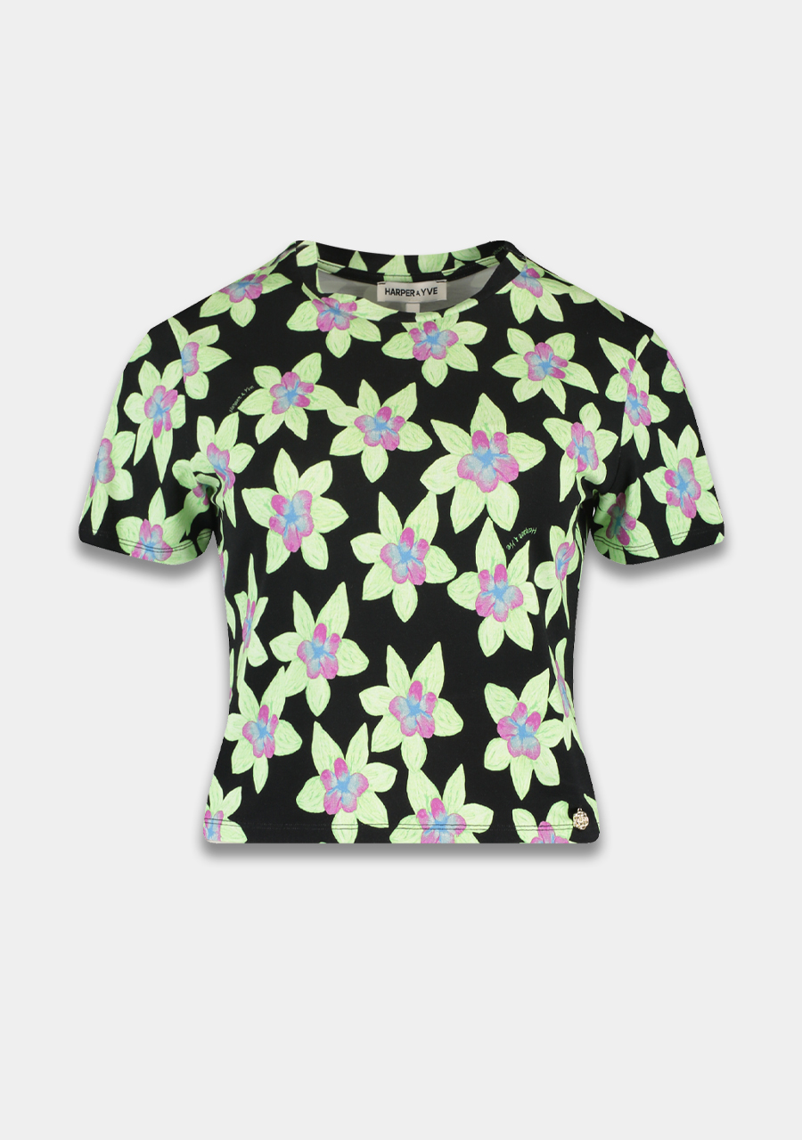 Harper & Yve Top Jane SS25T503 Groen