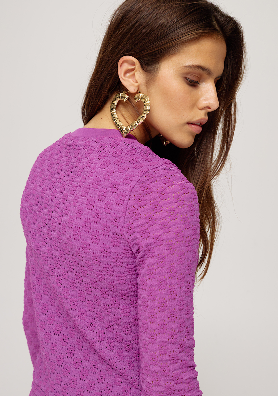 Harper & Yve Top Fenn SS25P605 Paars