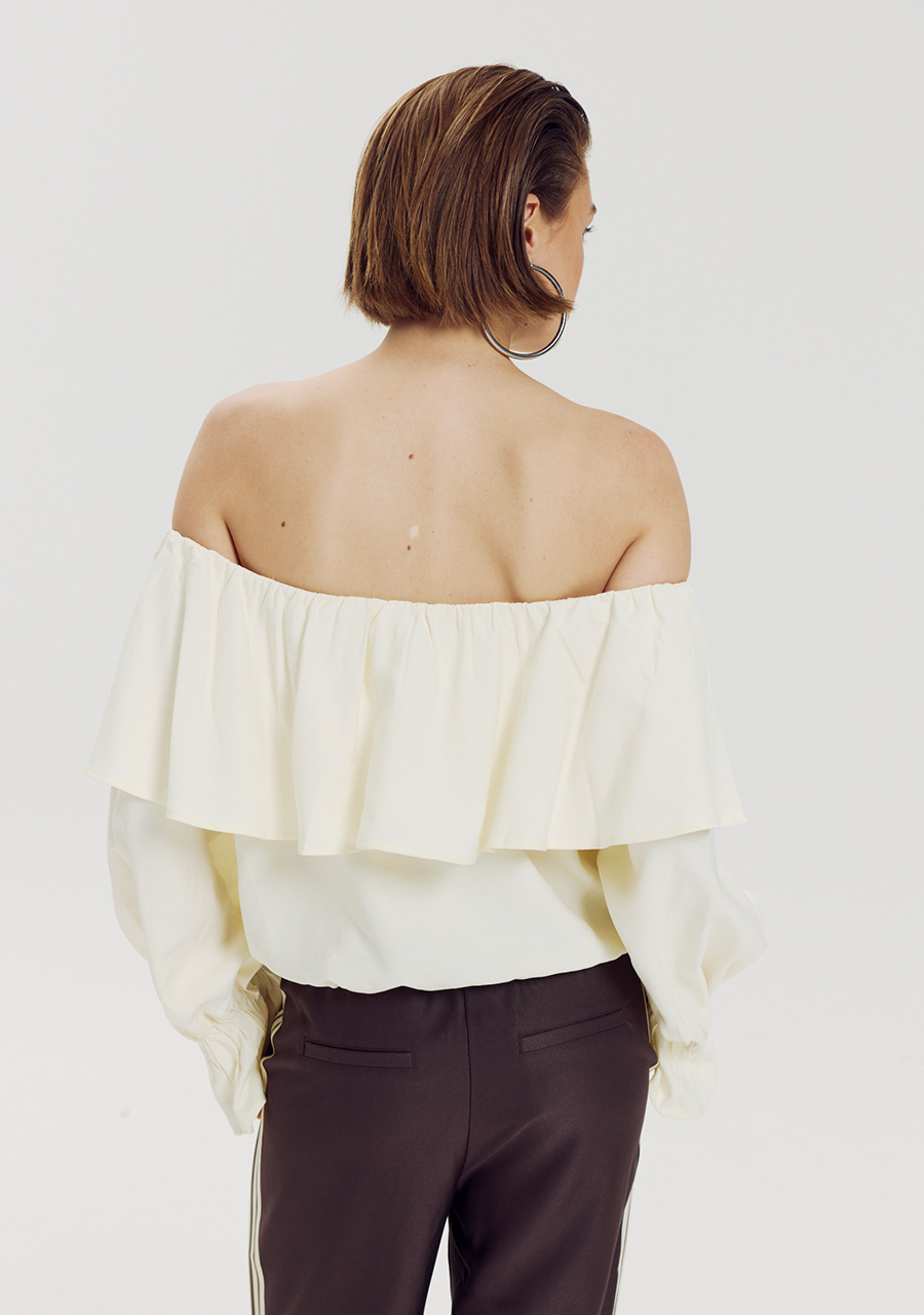Harper & Yve Blouse Fynn AW6P609 Licht geel