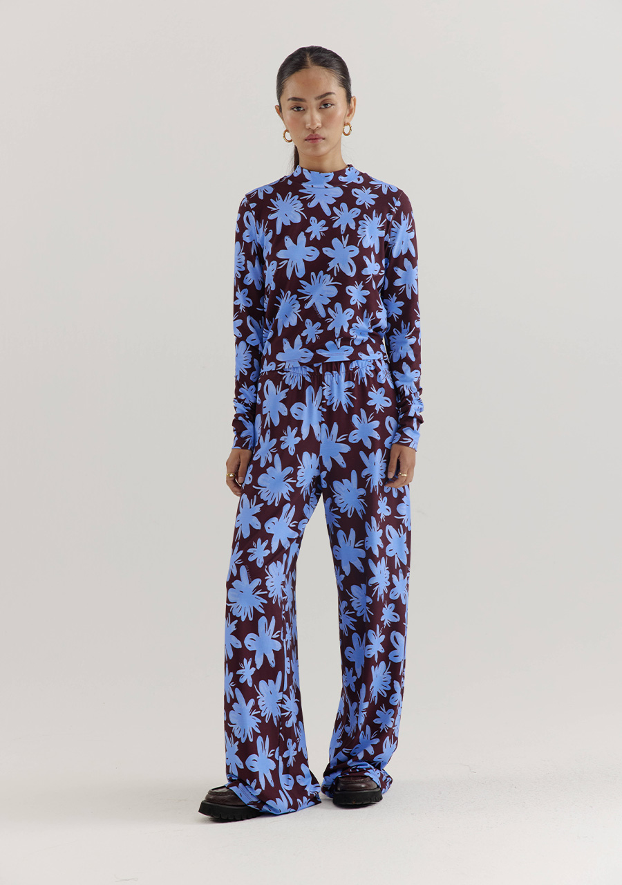 Harper & Yve Top Jeff DW25T510 Blauw