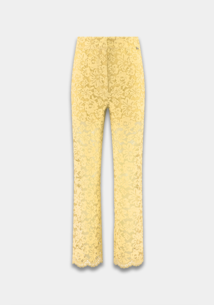 Harper & Yve Broek Lola SS25P104 Geel