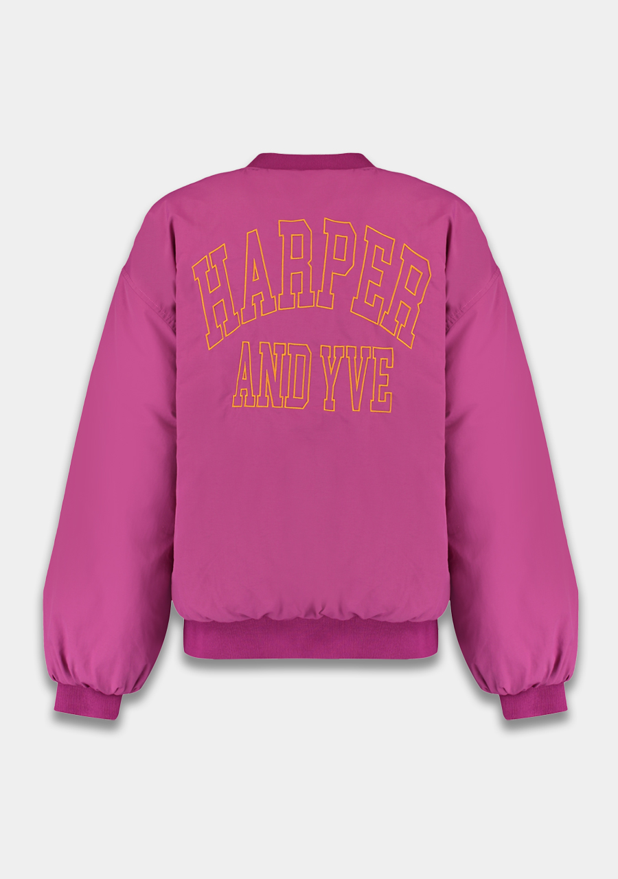 Harper & Yve Bomberjack Nora AW25N222 Donker rose