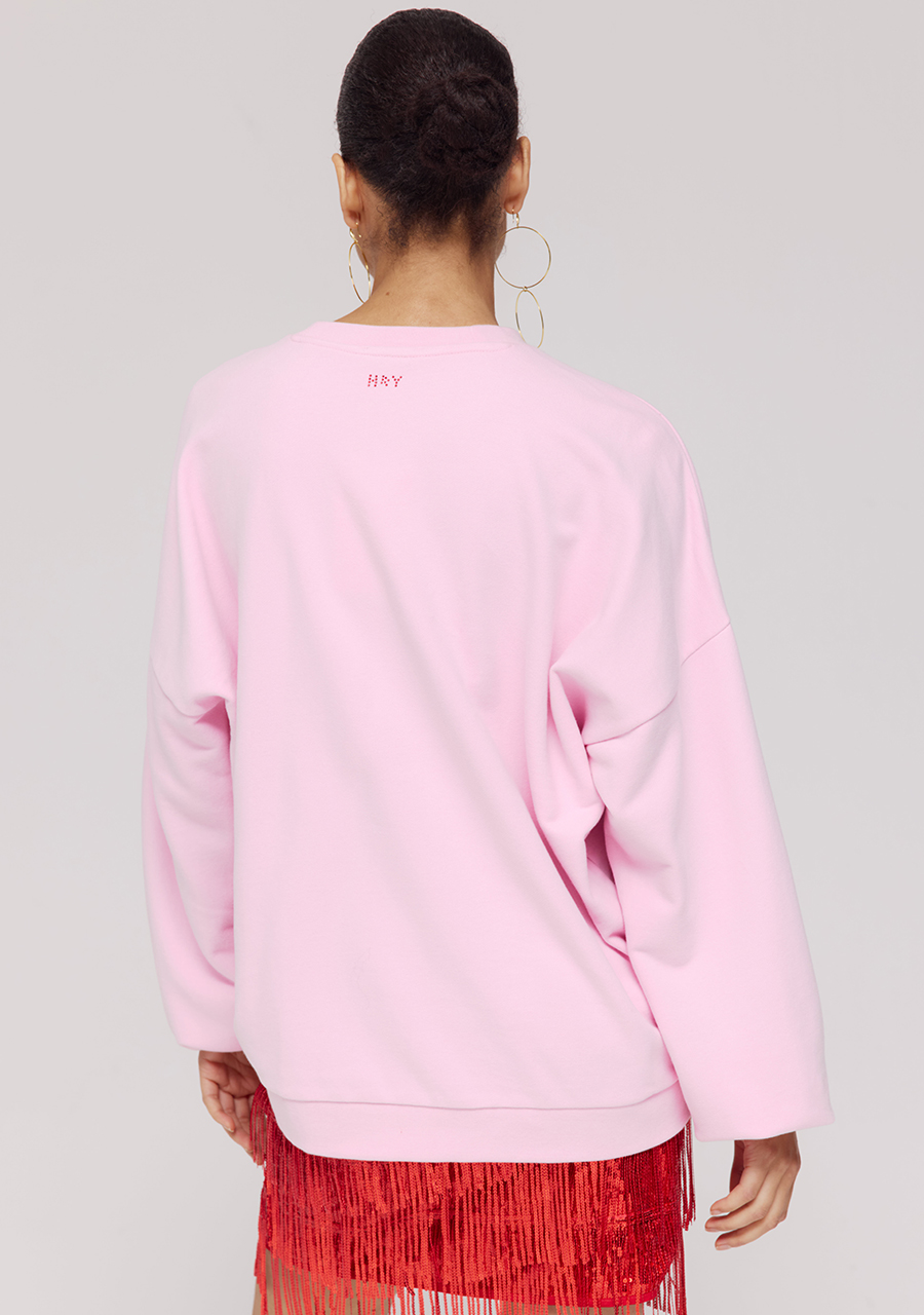 Harper & Yve Sweater Rhine DW25Y500 Licht rose