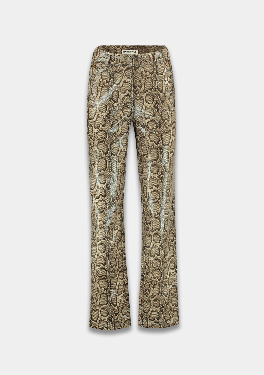 Harper & Yve Broek Sammy AW24P105 Bruin