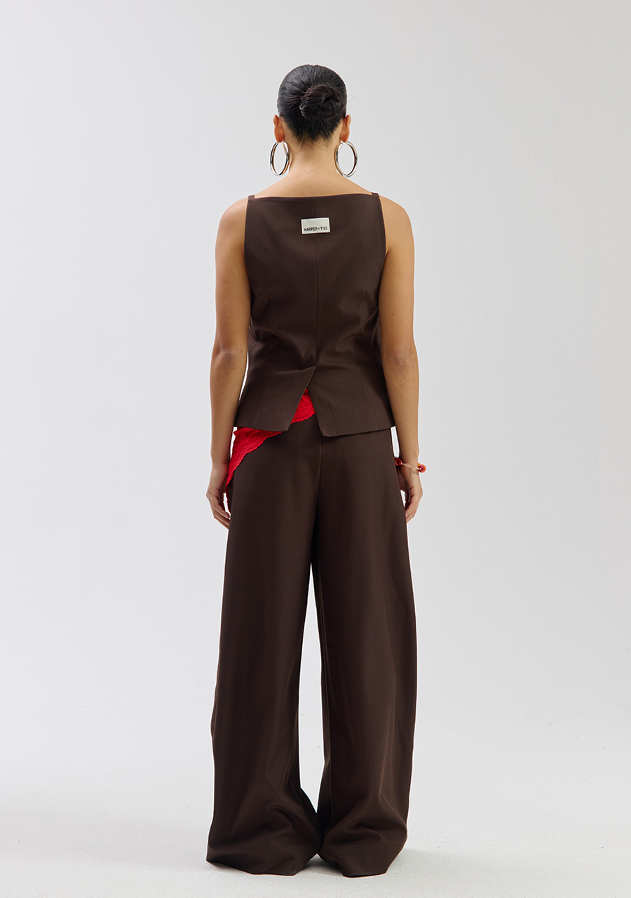 Harper & Yve Broek Mason SS6N102 Bruin