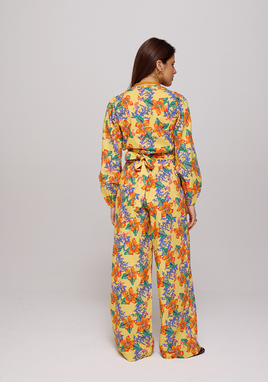 Harper & Yve Blouse Flora HS25C600 Geel