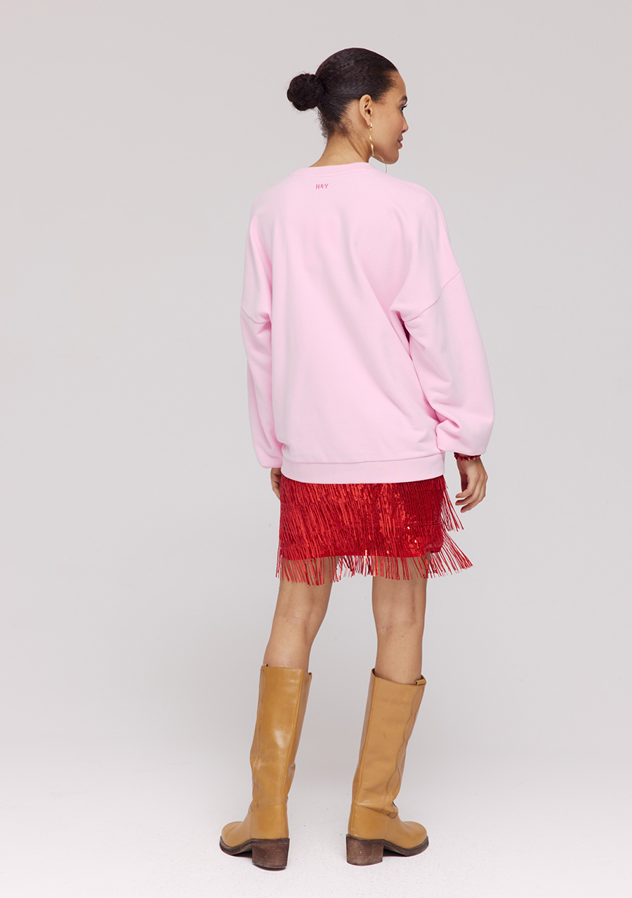 Harper & Yve Sweater Rhine DW25Y500 Licht rose Harper & Yve Sweater Rhine DW25Y500 Licht rose
