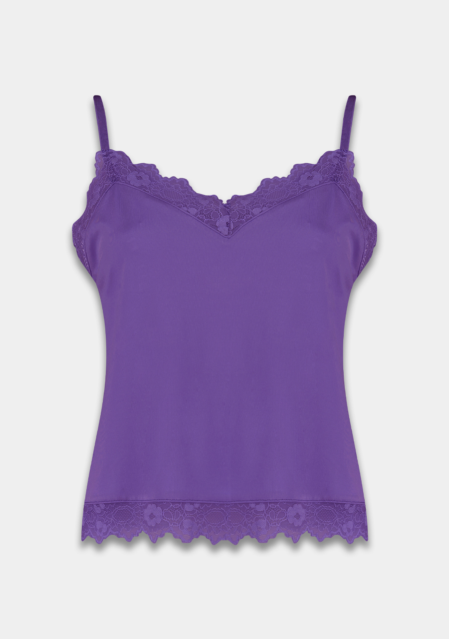 Harper & Yve Top Lara AW24P400 Paars