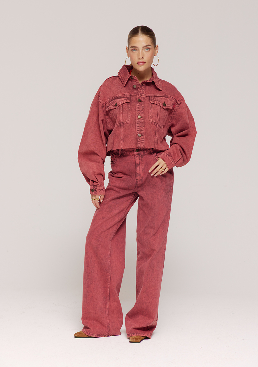 Harper & Yve Jacket Willow AW25D201 Steenrood