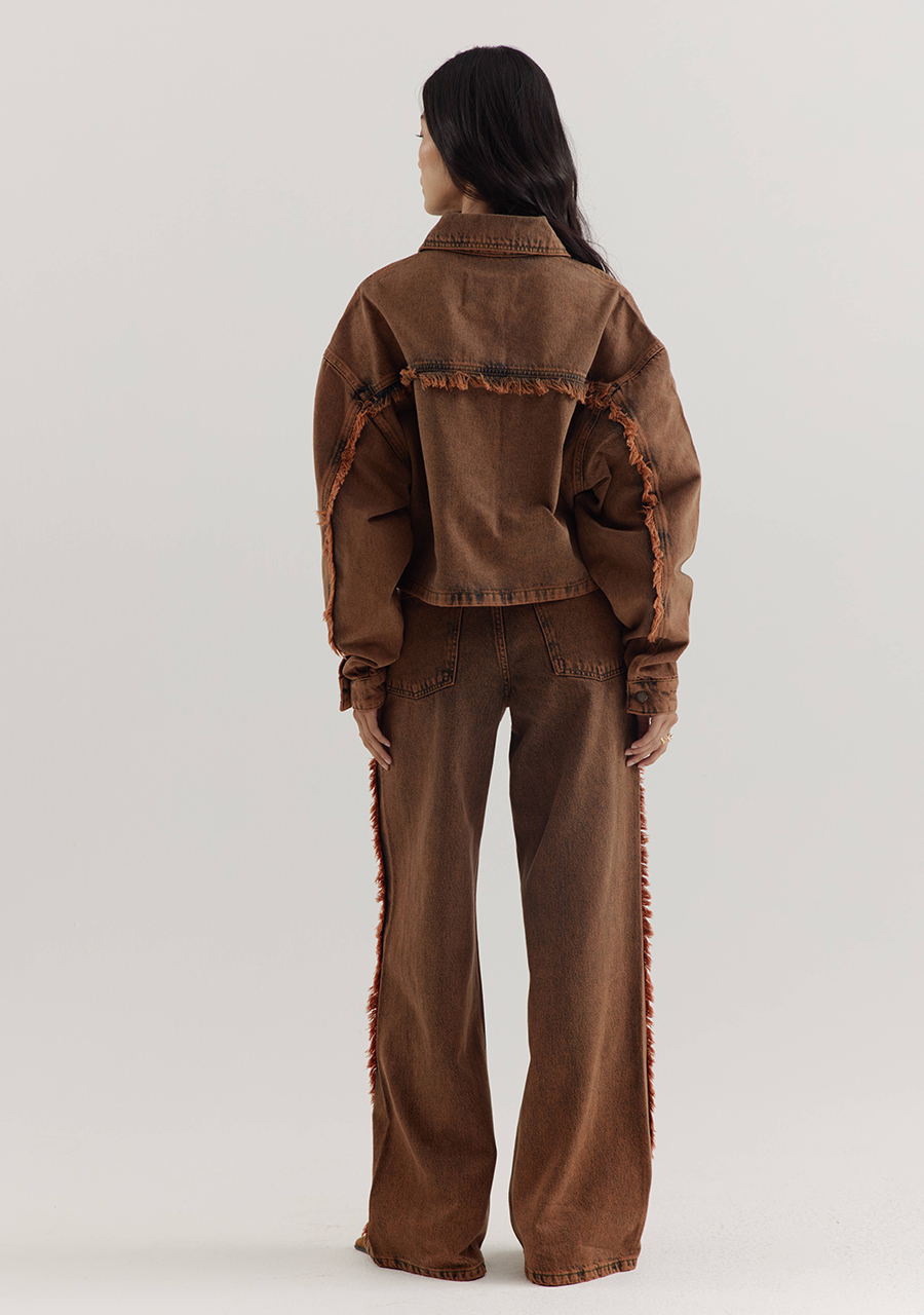 Harper & Yve Broek Charissa AW25D104 Oranje