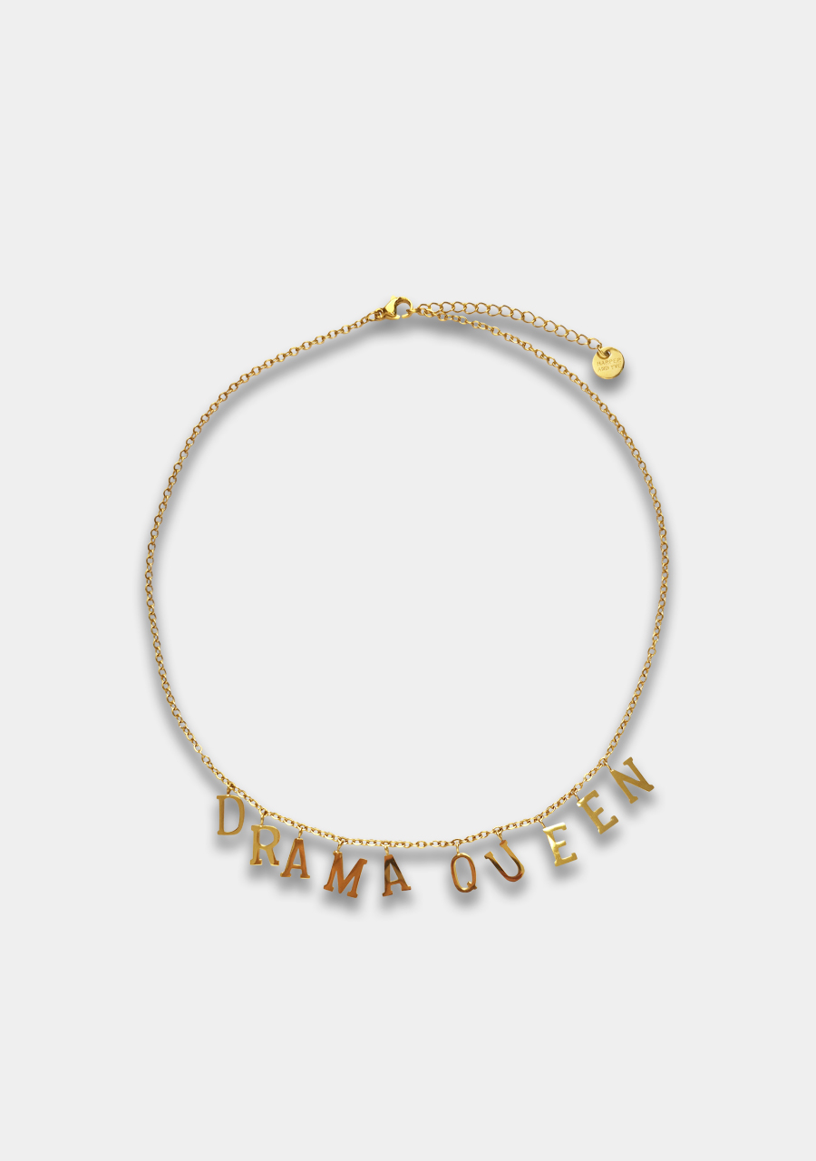 Harper & Yve Ketting Drama queen AW25BACC01 Goud