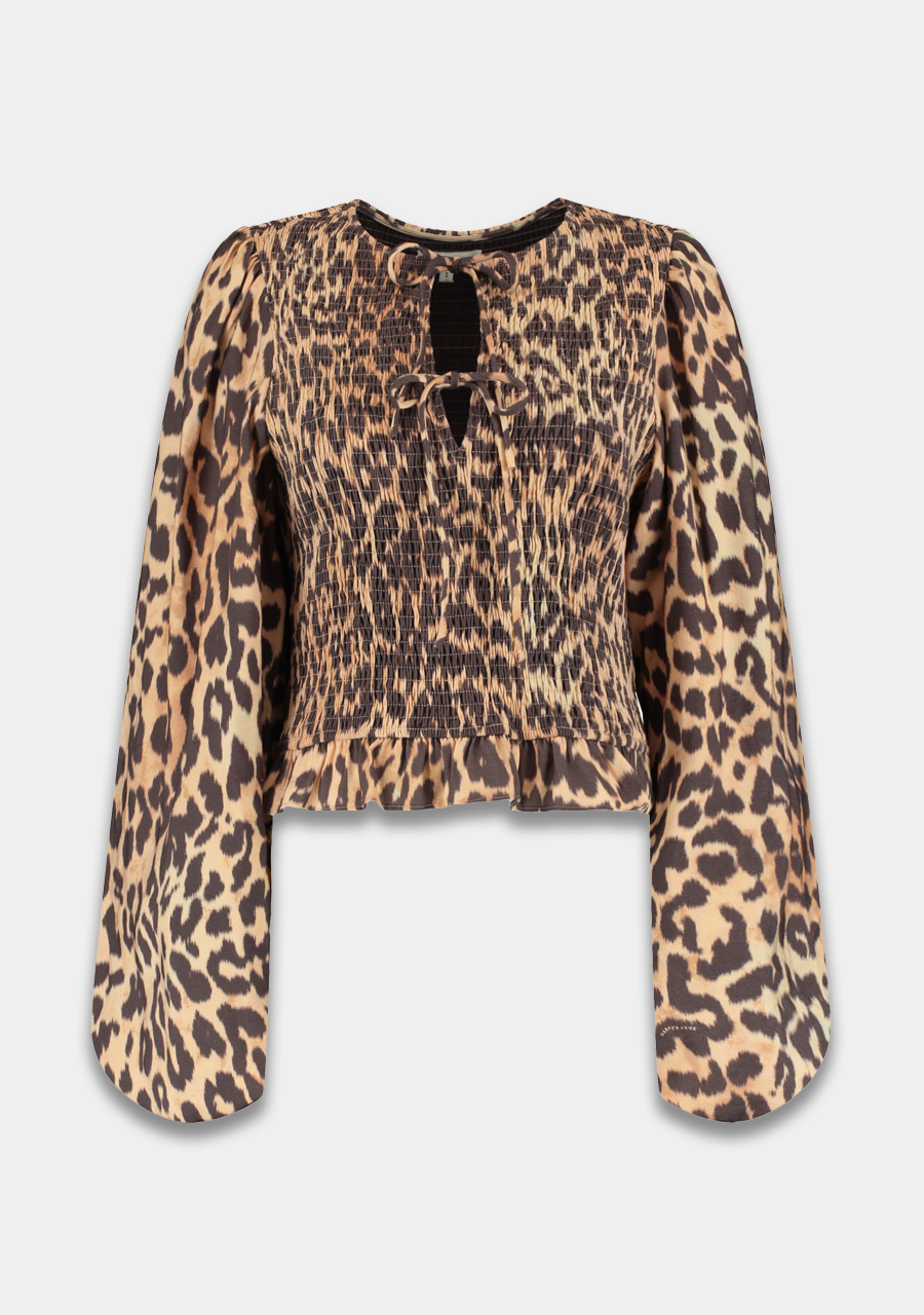 Harper & Yve Blouse Elin AW25P608 Bruin