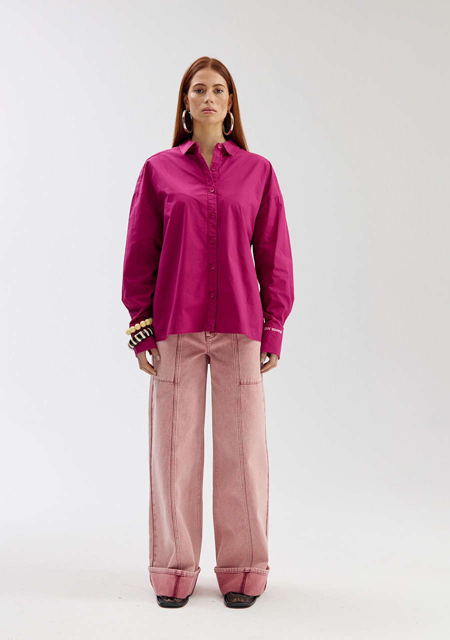 Harper & Yve Blouse Yelena SS6P605 Donker rose