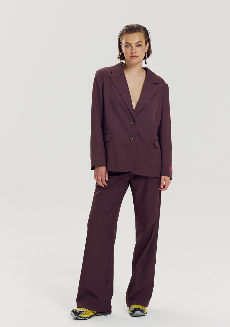 Harper & Yve Blazer Anna  AW6N211 Donker Paars