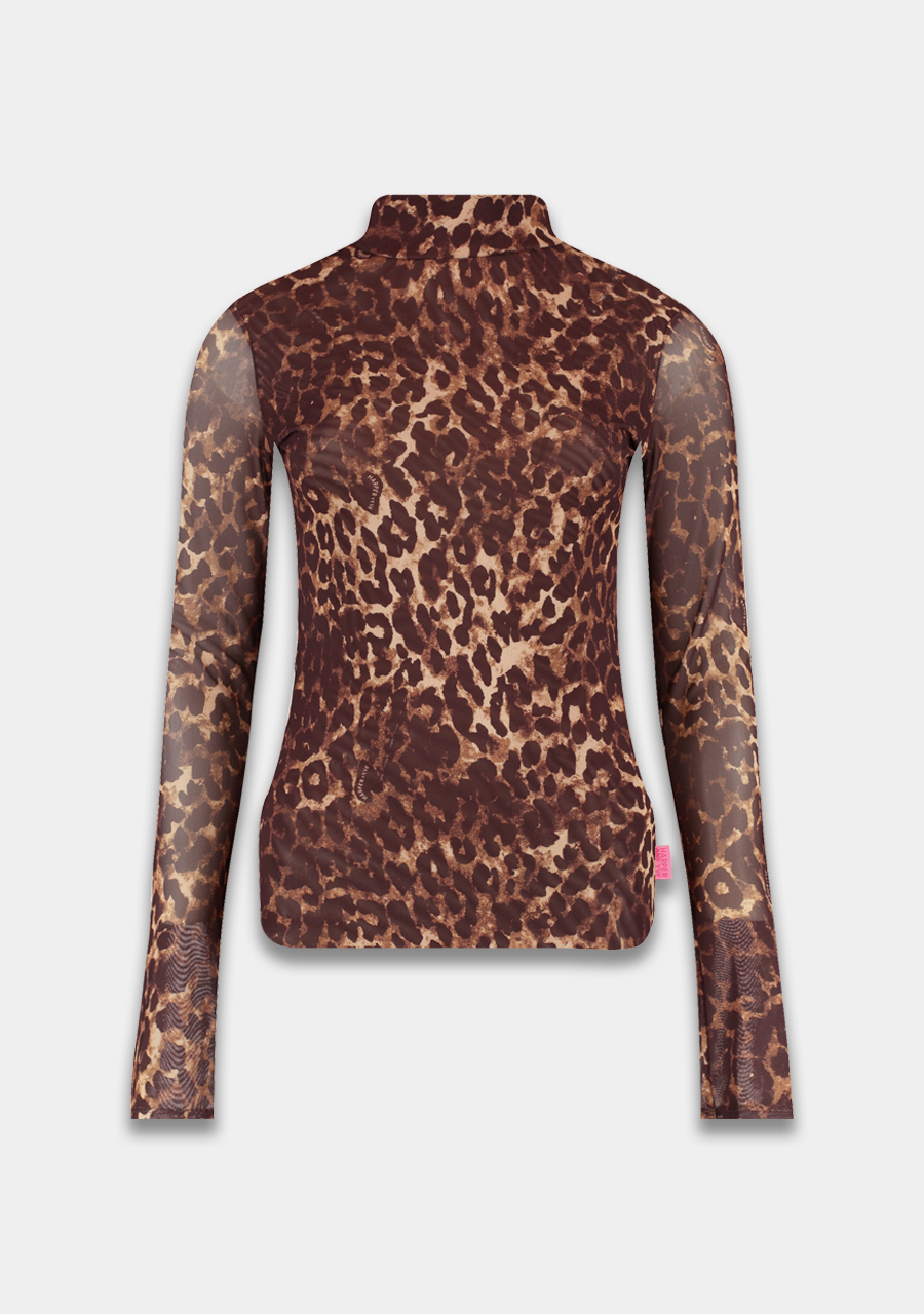 Harper & Yve Top Jane SS25J502 Bruin Harper & Yve Top Jane SS25J502 Bruin