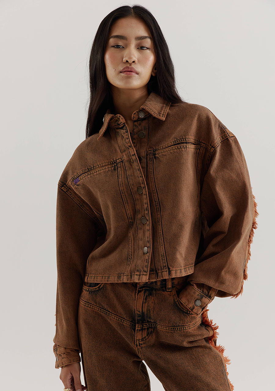 Harper & Yve Jacket Waldo AW25D203 Oranje