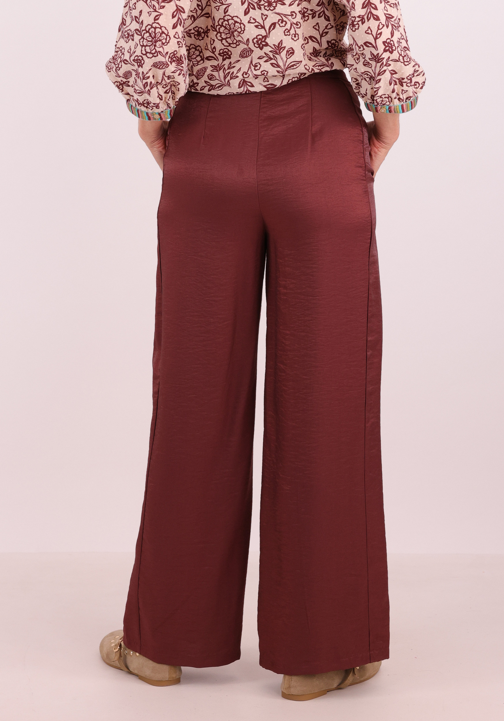 VERO MODA Broek Isla 10337295 Midden bruin