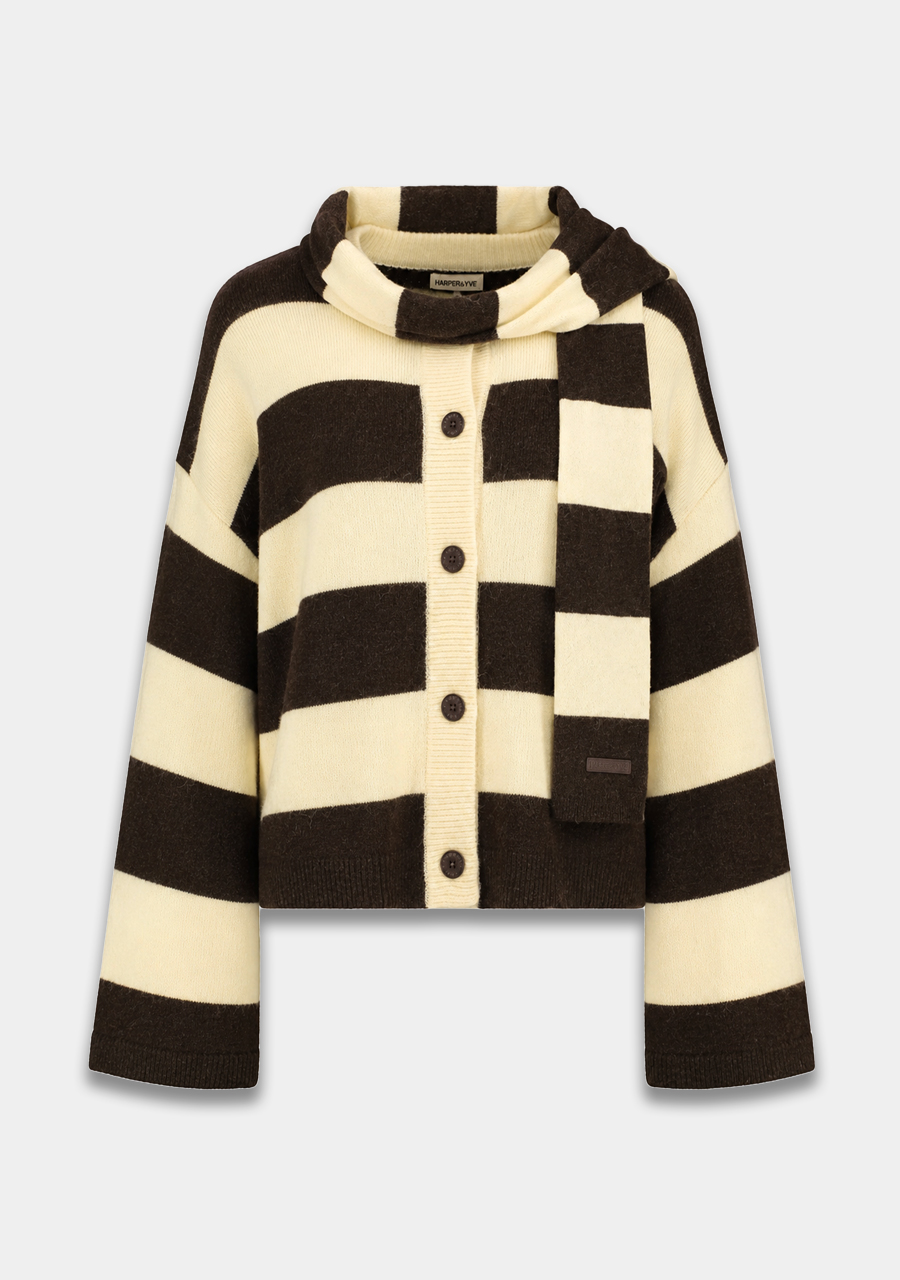 Harper & Yve Vest Indy AW6W800 Donker bruin