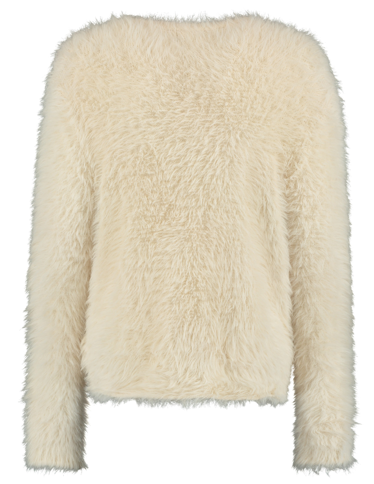 VERO MODA Vest Fluffy 10337471 Ecru