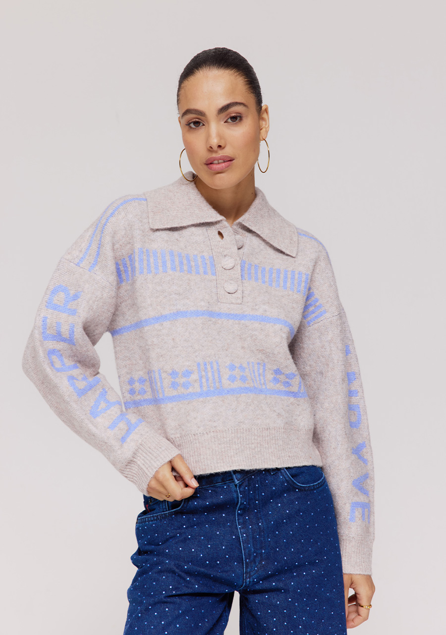 Harper & Yve Trui Nouck DW25W514 Licht grijs