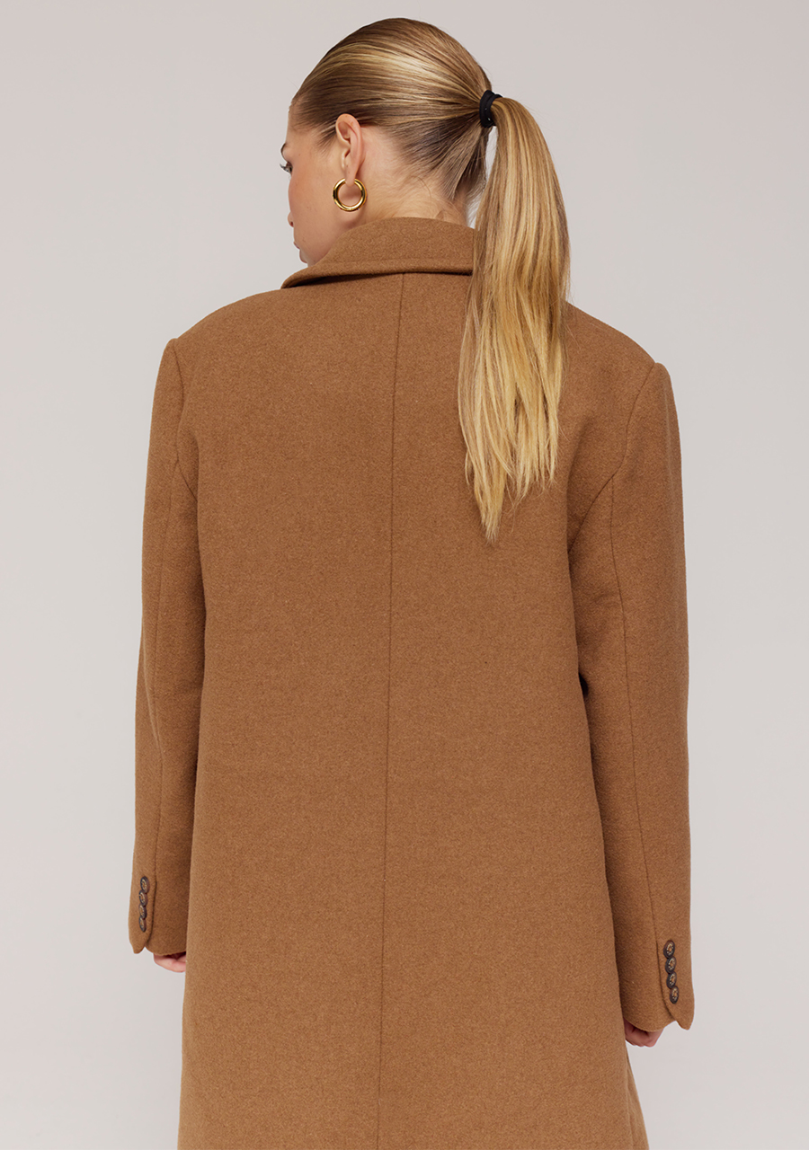 Harper & Yve Mantel Hazel AW25N223 Bruin