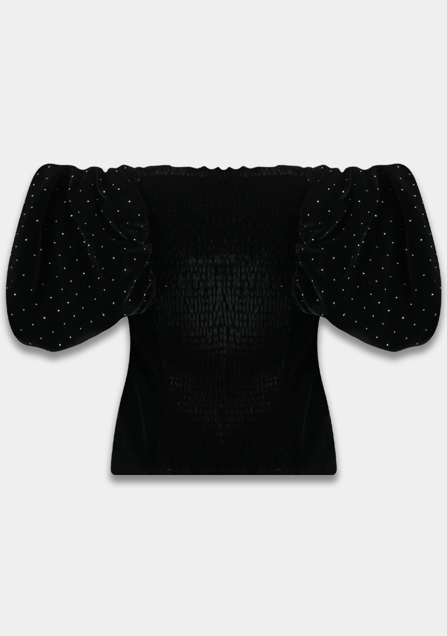 Harper & Yve Top Elo DW24P403 Zwart Harper & Yve Top Elo DW24P403 Zwart