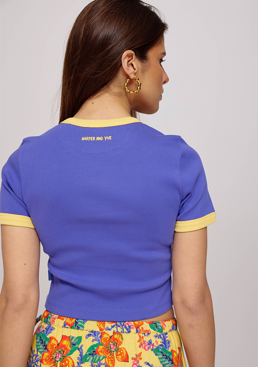 Harper & Yve Top Emmy HS25Y300 Blauw