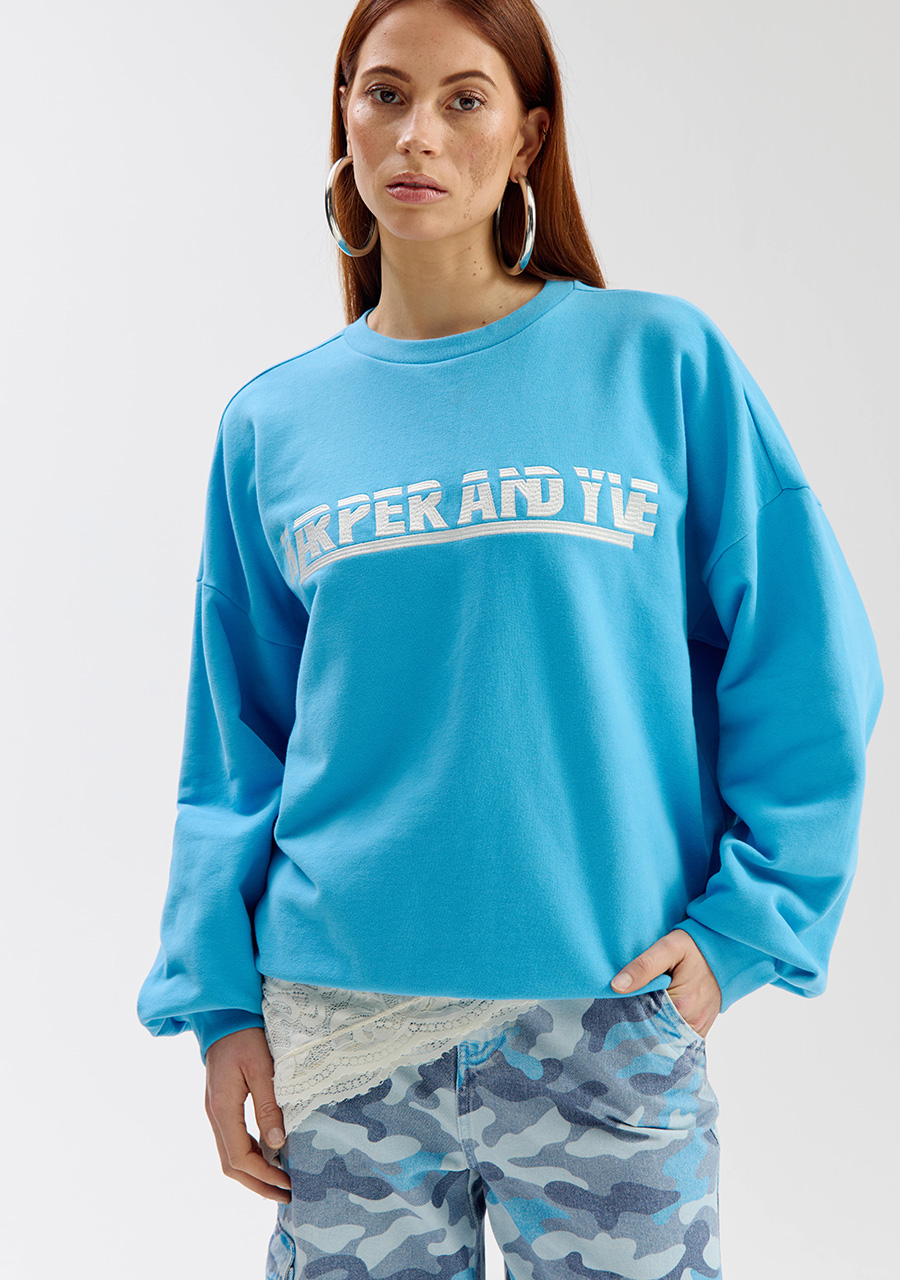 Harper & Yve Sweater Lex SS6Y503 Blauw