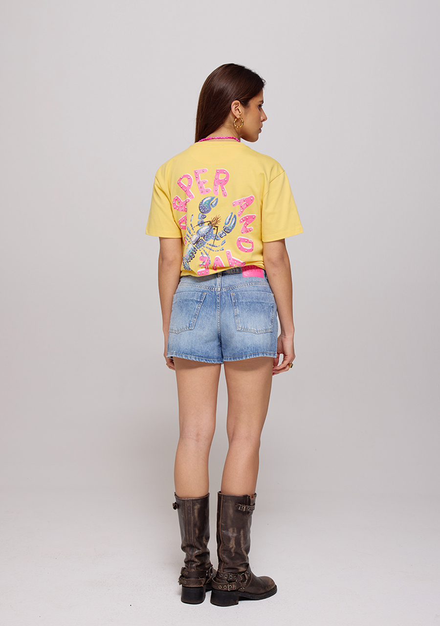 Harper & Yve Short Mayra HS25D100 Licht blauw