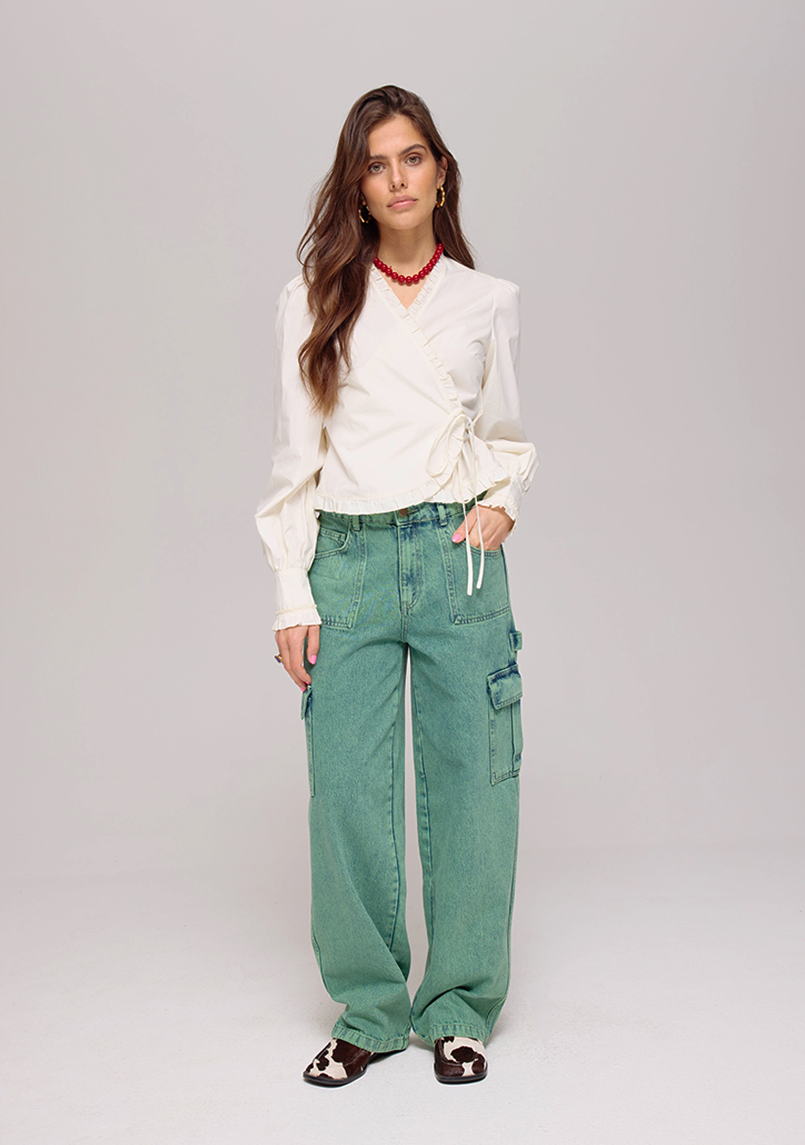 Harper & Yve Jeans Dana AW25D106 Groen