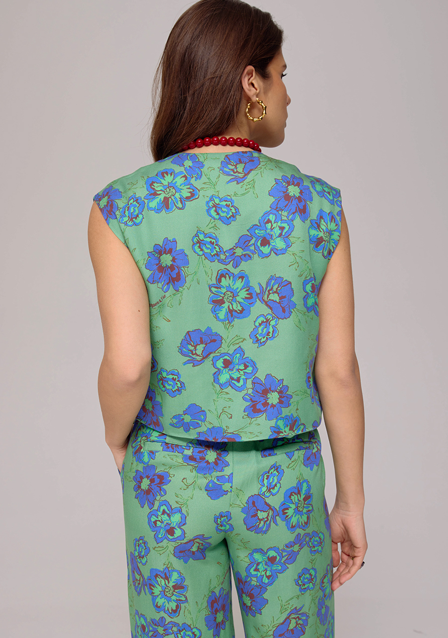 Harper & Yve Gilet Gilly AW25C200 Groen