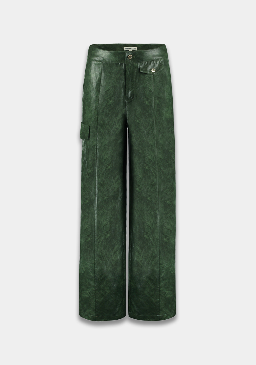 Harper & Yve Broek Bodi SS6N100 Donker groen