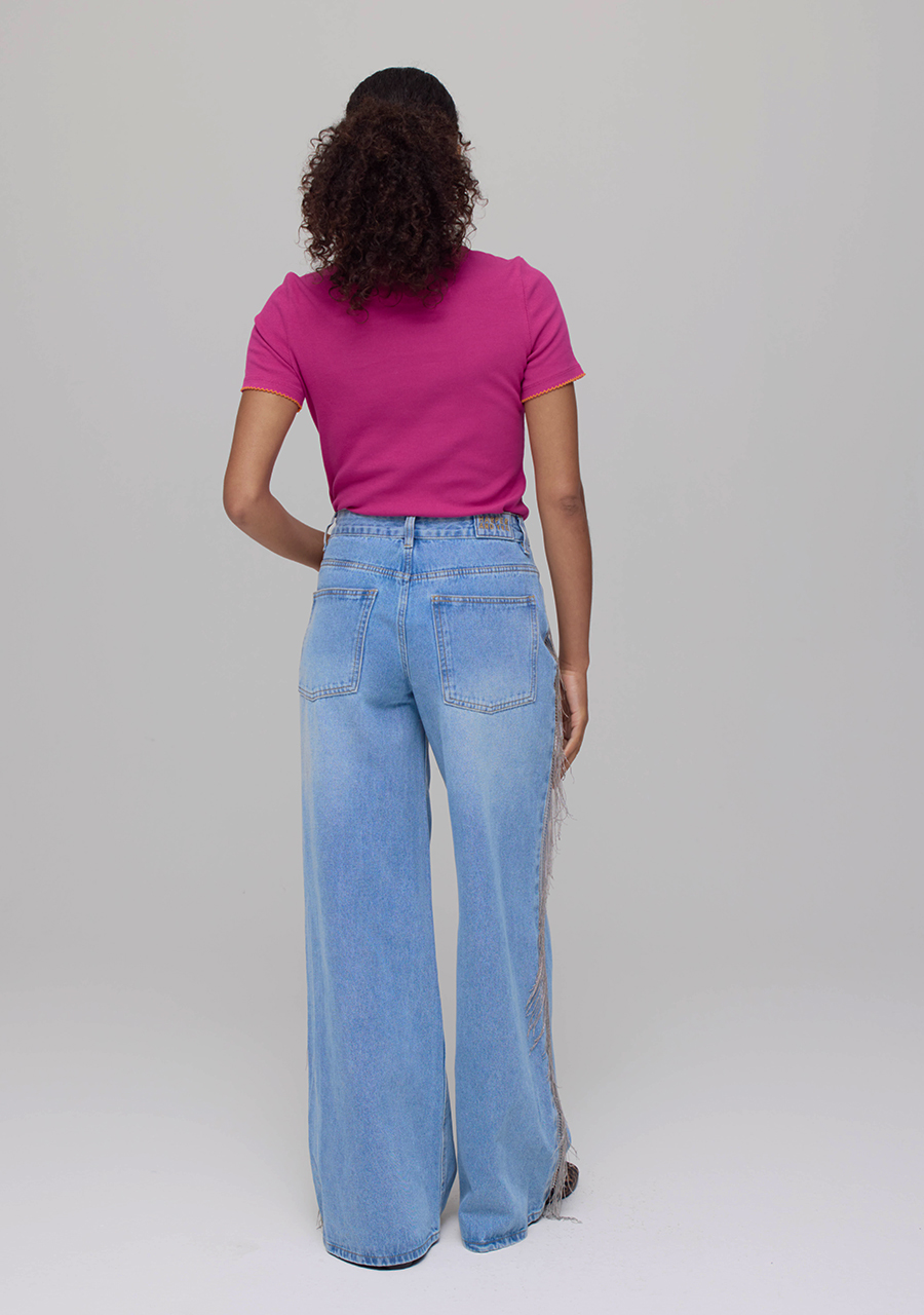 Harper & Yve Top Cammy AW25P400 Donker rose