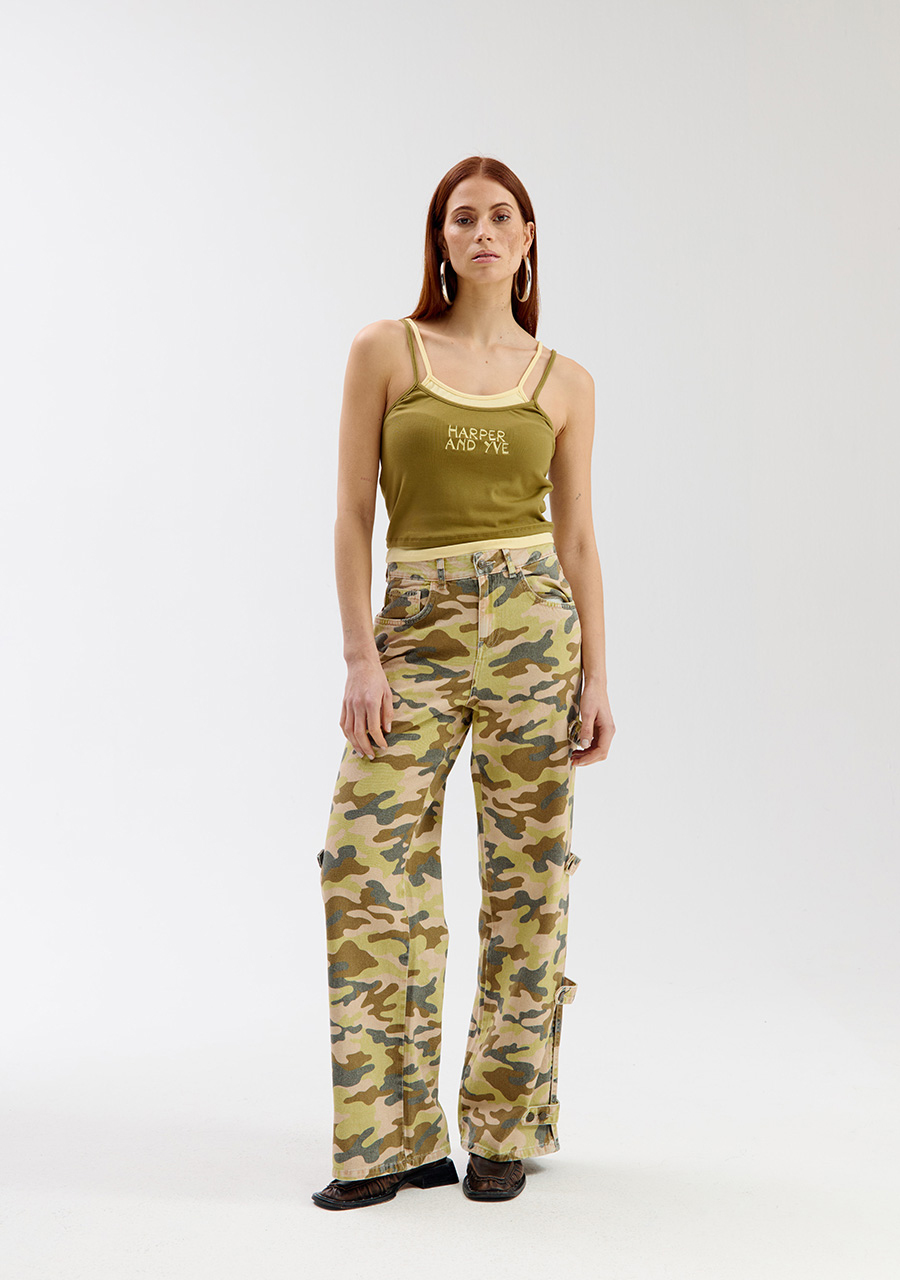 Harper & Yve Broek Bella SS6D100 Groen
