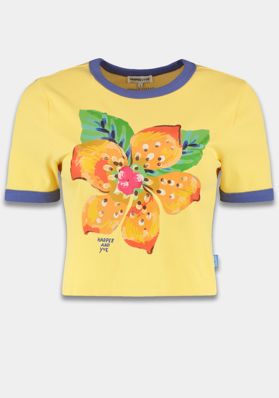 Harper & Yve Top Emmy HS25Y300 Geel