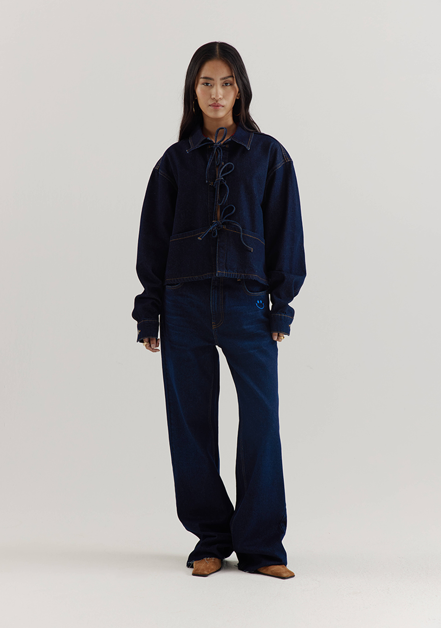 Harper & Yve Jacket Wally AW25R201 Donker blauw
