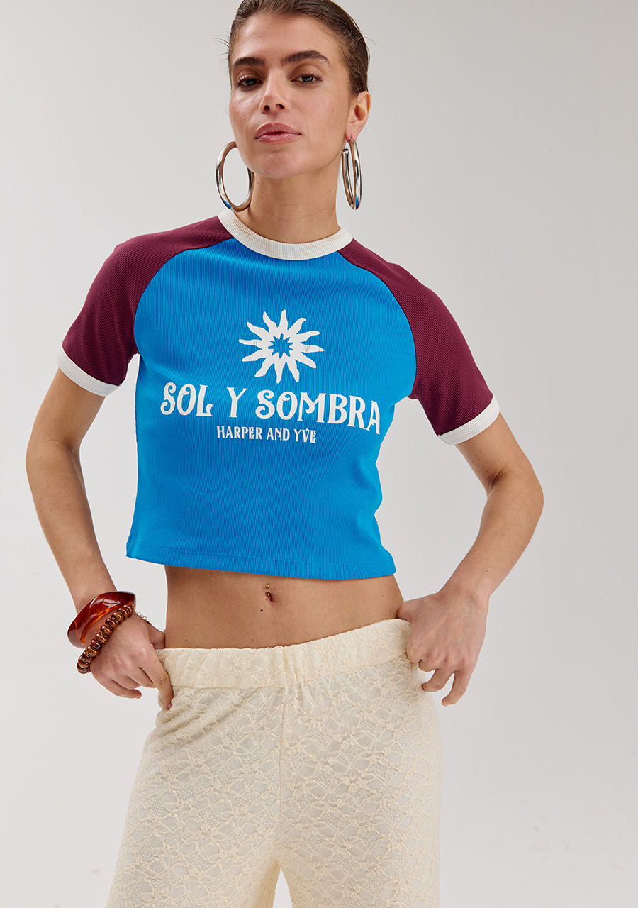 Harper & Yve Top Soly HS6Y310 Blauw