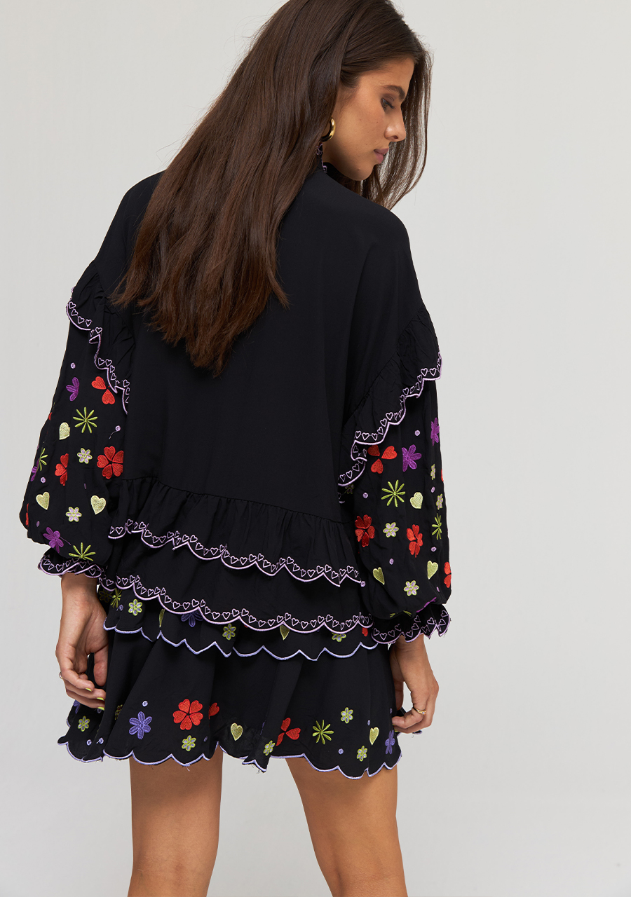 Harper & Yve Rok Karley AW24P003 Zwart